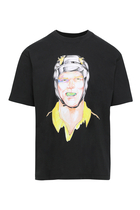 Oversized Printed Rugby Face T-Shirt
